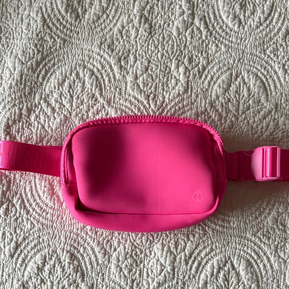 HydroJug Hot Pink Neoprene Fanny Pack